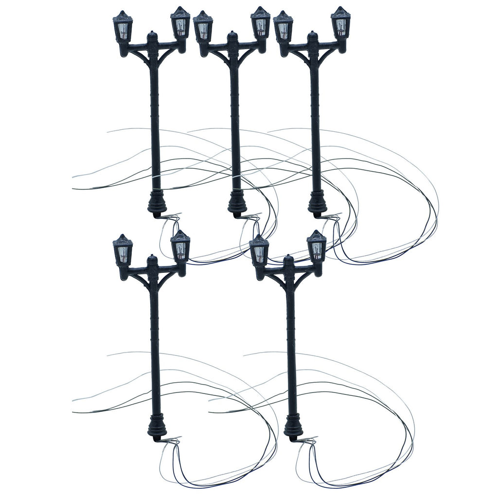 Miniature Model Street Lamp Light 5 pcs