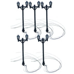 Miniature Model Street Lamp Light 5 pcs