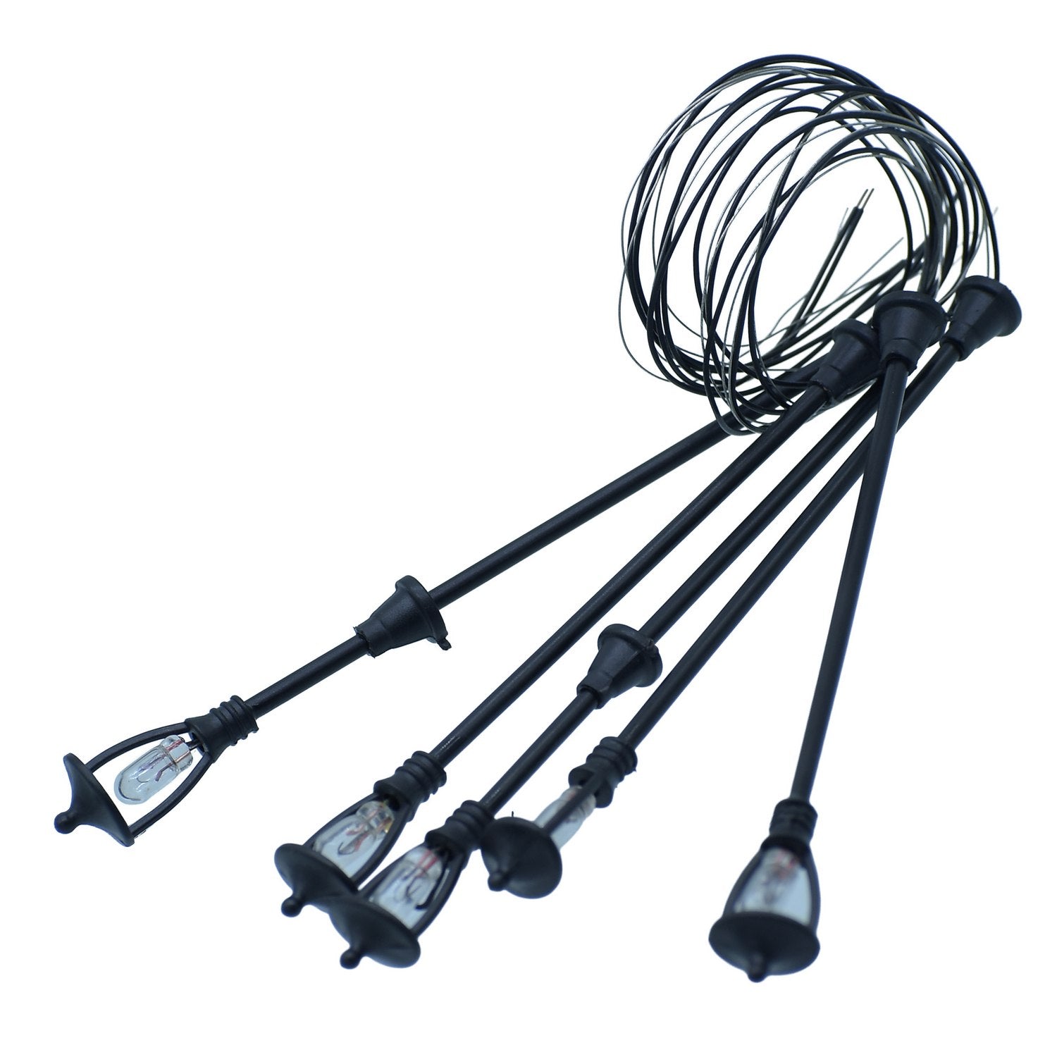 Miniature Model Street Lamp Light 5pcs (Battery not included)