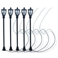 Miniature Model Street Lamp Light 5pcs (Battery not included)