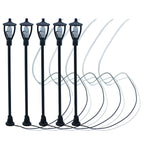 Miniature Model Street Lamp Light 5pcs (Battery not included)