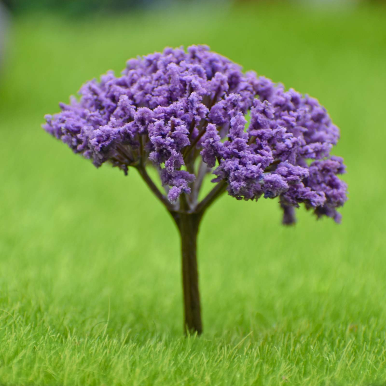 Artificial Miniature Cherry Blossom Purple Tree 1pc