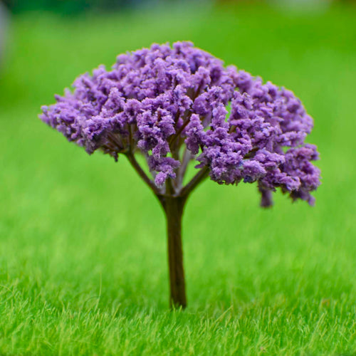 Artificial Miniature Cherry Blossom Purple Tree 1pc