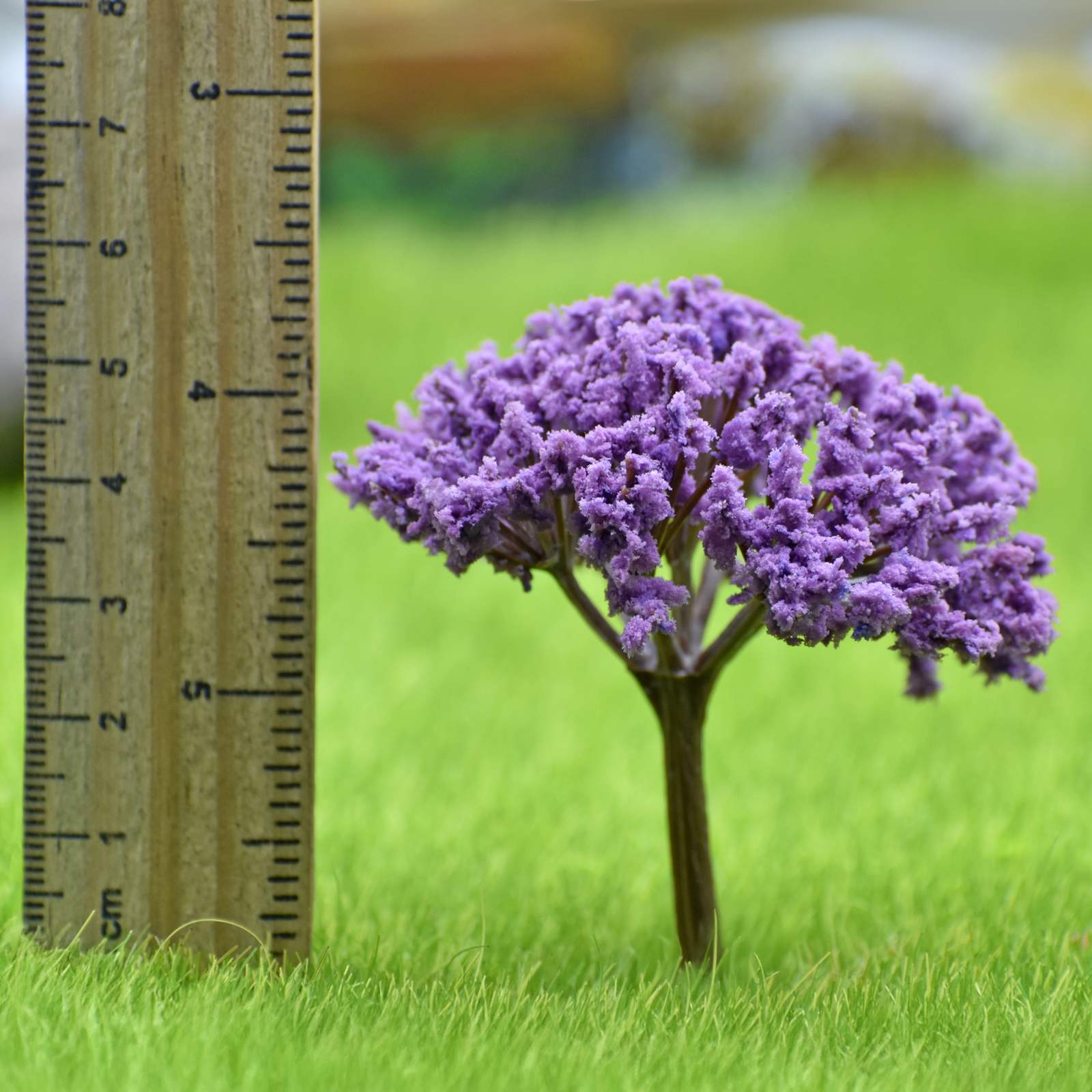 Artificial Miniature Cherry Blossom Purple Tree 1pc
