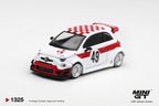 (Pre-Order) Mini GT ABARTH 595 LB-WORKS X ABAS WORKS 1000 TC TRIBUTE #1325 (BOX)