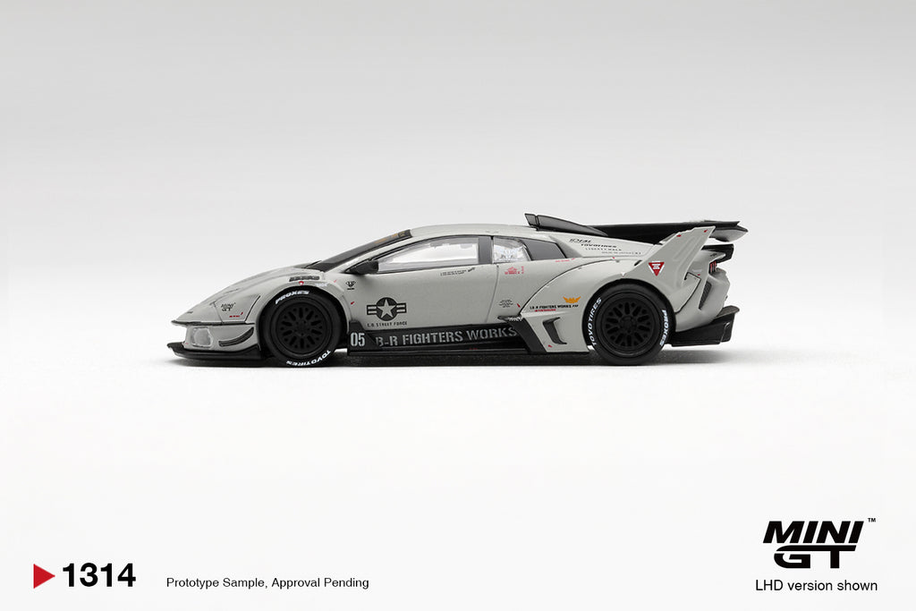 (Pre-Order) Mini GT LAMBORGHINI LB-SILHOUETTE WORKS MURCIELAGO GT EVO FIGHTER #1314 (BOX)