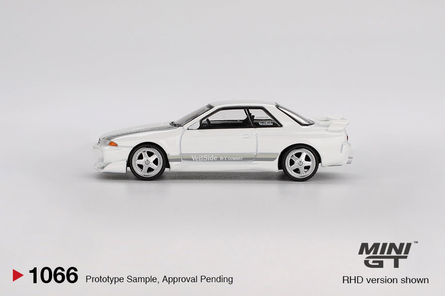 Mini GT Nissan Skyline GT-R (R32) VeilSide Combat C-I White #1066 - Last 2 Pieces