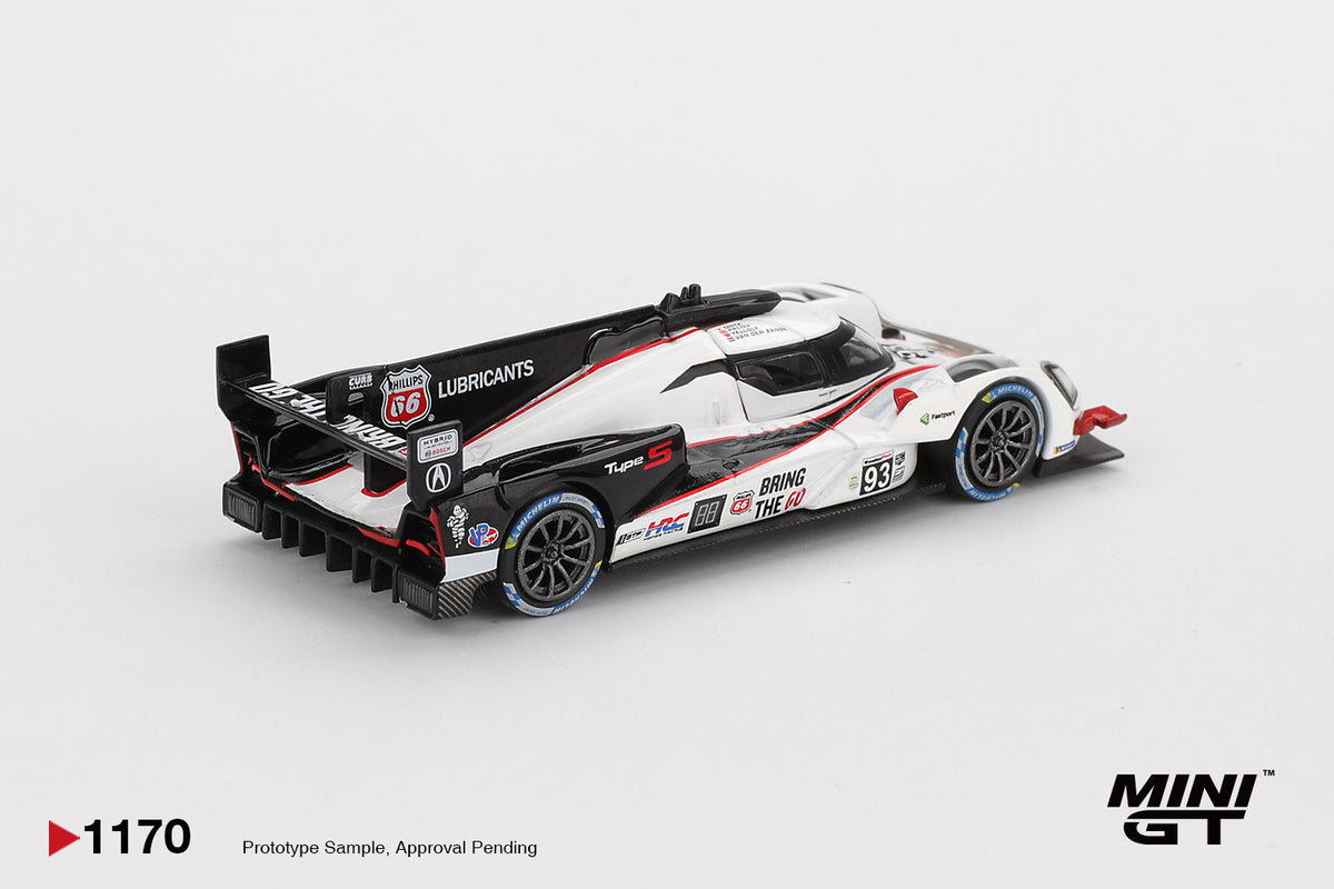 Mini GT Acura ARX-06 GTP #93 Acura Meyer Shank Racing 2025 IMSA Daytona 24 Hrs #1170