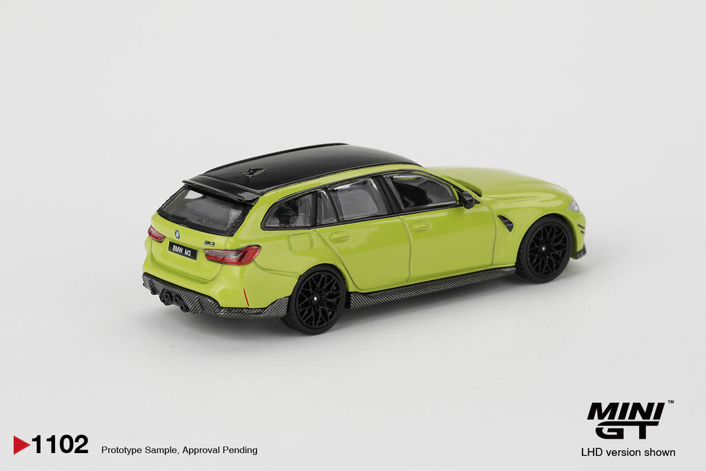Mini GT BMW M3 M Performance Touring Sao Paulo Yellow #1102 (BOX)