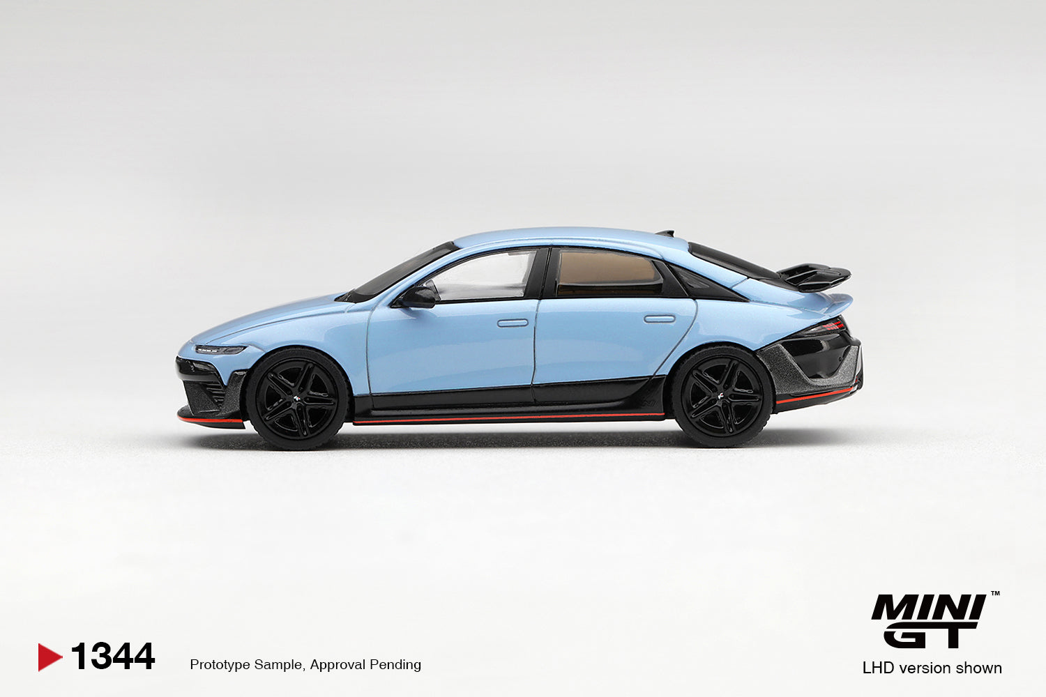 (Pre-Order) Mini GT HYUNDAI IONIQ 6 N PERFORMANCE BLUE PEARL #1344