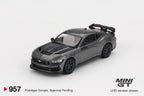 Mini GT Ford Mustang Dark Horse 2024 Carbonized Gray #957