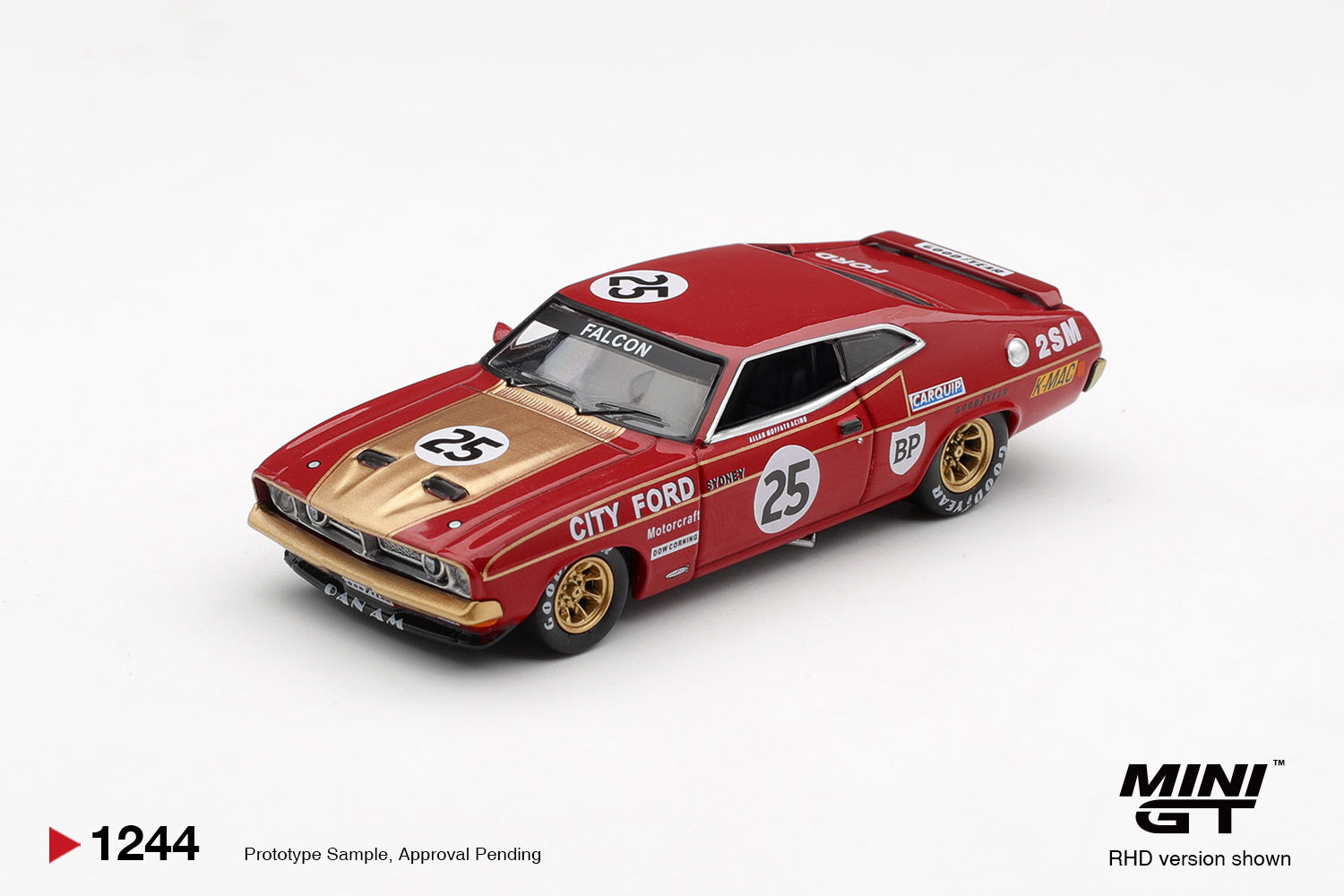 (Pre-Order) Mini GT FORD XB FALCON GT 25 1975 BATHURST 1000  AUSTRALIA EXCLUSIVE #1244