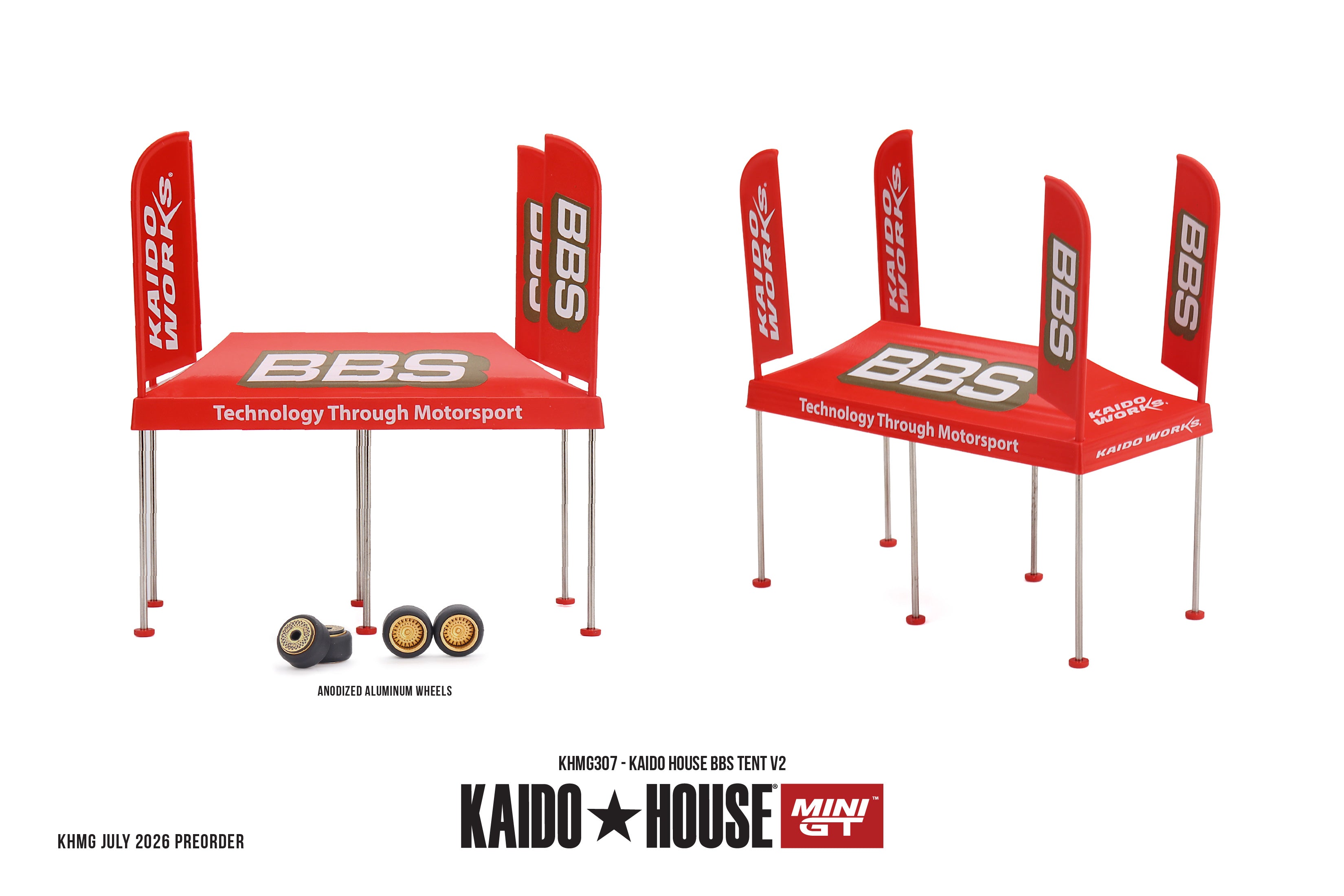 (Pre-Order) Mini GT KAIDO HOUSE BBS TENT V2