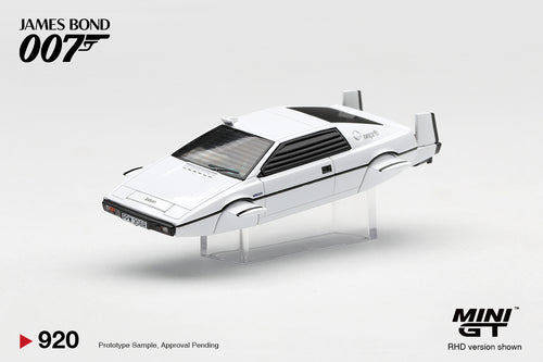 (Pre-Order) Mini GT LOTUS ESPRIT S1 “THE SPY WHO LOVED ME” SUBMARINE #920