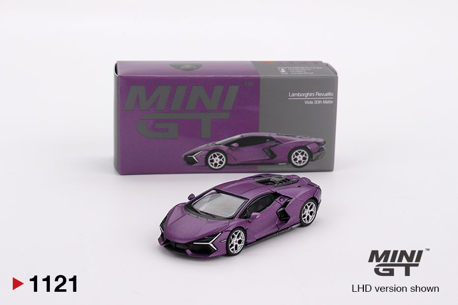 Mini GT Lamborghini Revuelto Viola 30th Matte #1121