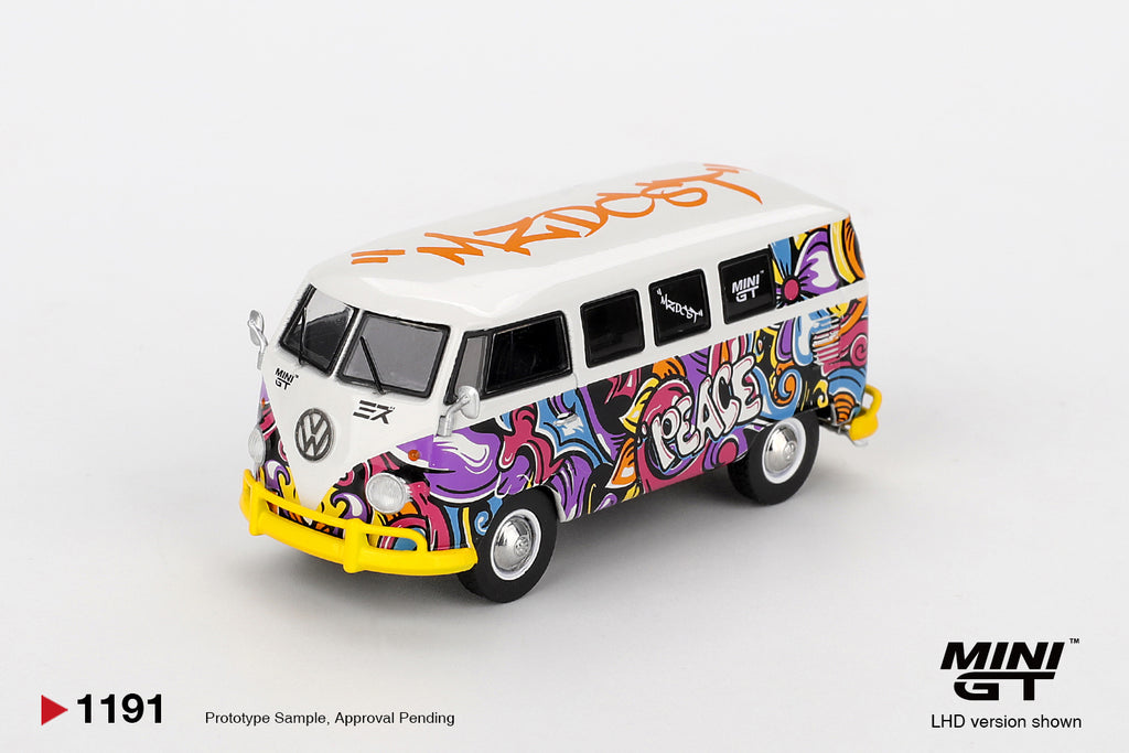Mini GT Volkswagen T1 Microbus Mizu Design #1191 (BOX)