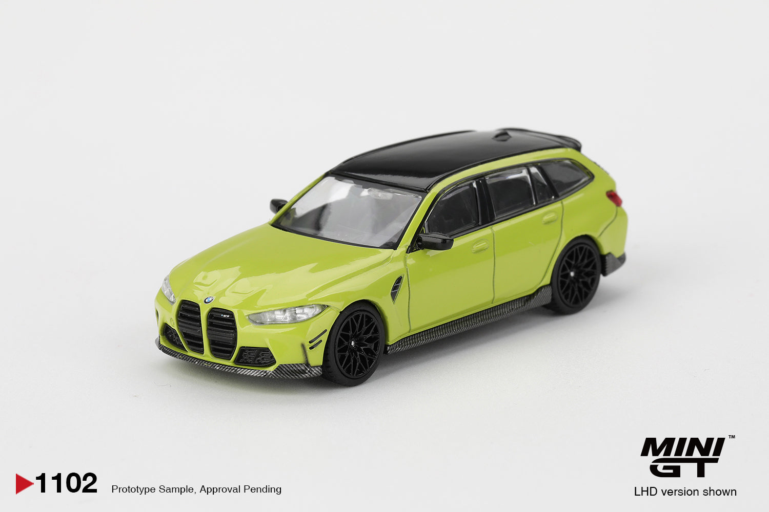 Mini GT BMW M3 M Performance Touring Sao Paulo Yellow #1102 (BOX)