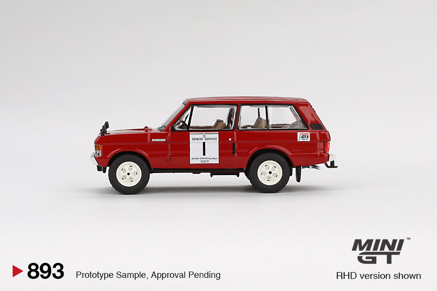 Mini GT Range Rover 1971 International Hillrally Winner #893