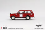 Mini GT Range Rover 1971 International Hillrally Winner #893