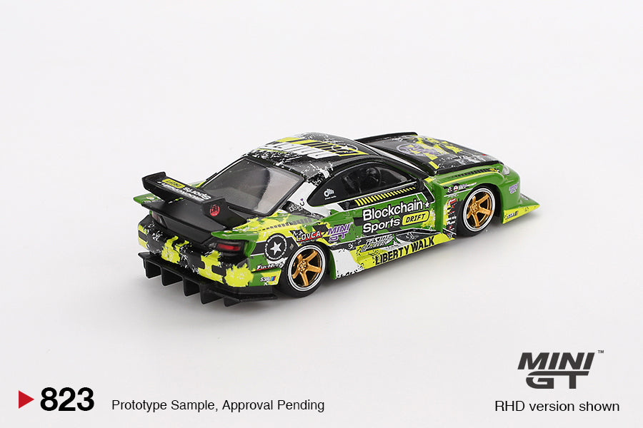 Mini GT Nissan LB-Super Silhouette S15 SILVIA #555 V2 2024 Formula Drift Japan #823