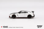 Mini GT Nissan GT-R Nismo 2024 Brilliant White Pearl #1045