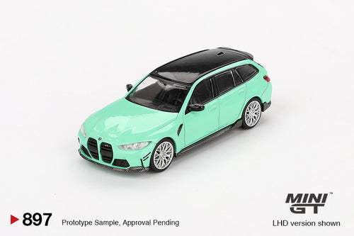 Mini Gt BMW M3 M Performance Touring Mint Green #897