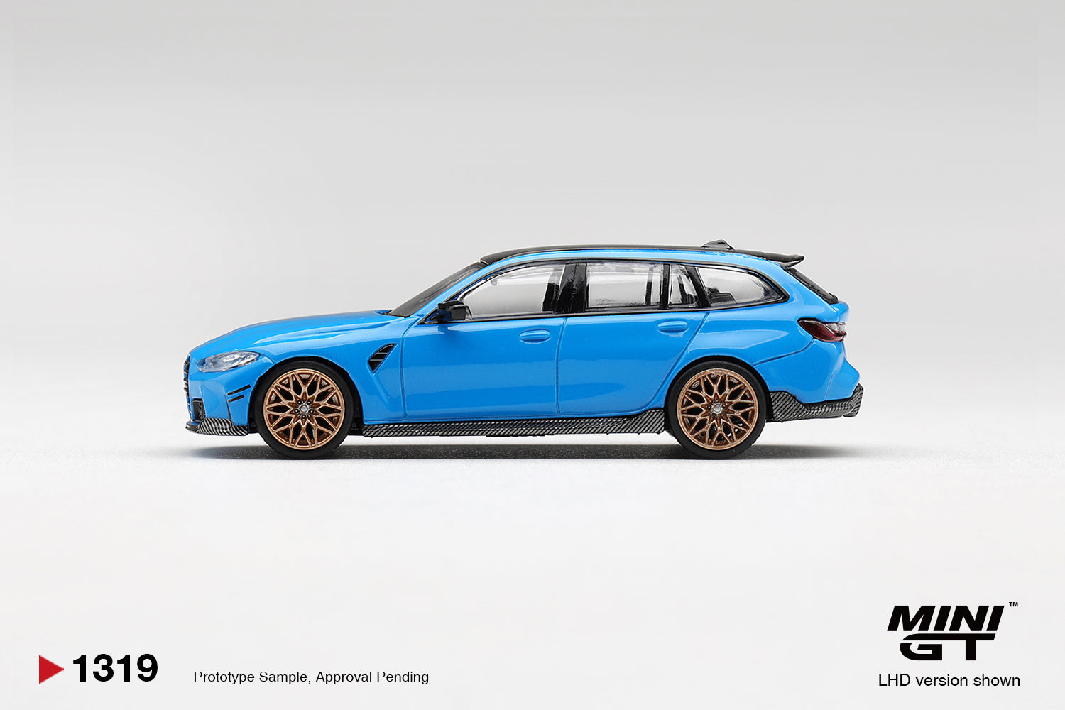 (Pre-Order) Mini GT BMW M3 M PERFORMANCE TOURING RIVIERA BLUE #1319 (BOX)