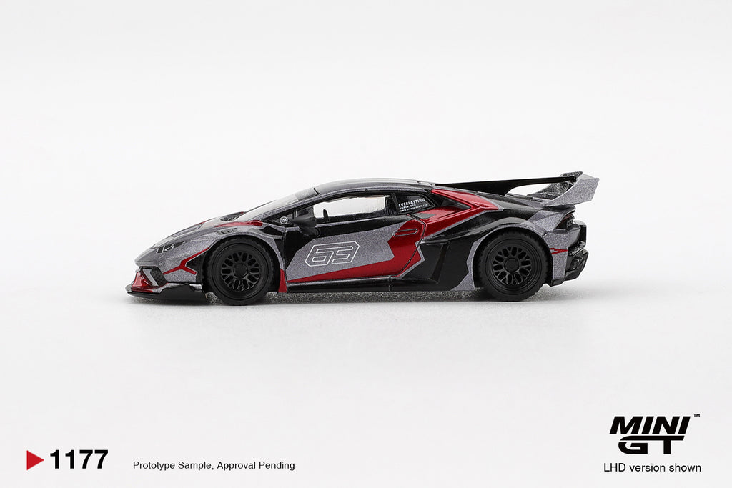 Mini GT LB★WORKS Lamborghini Huracán GT RONIN #1177 (BOX)