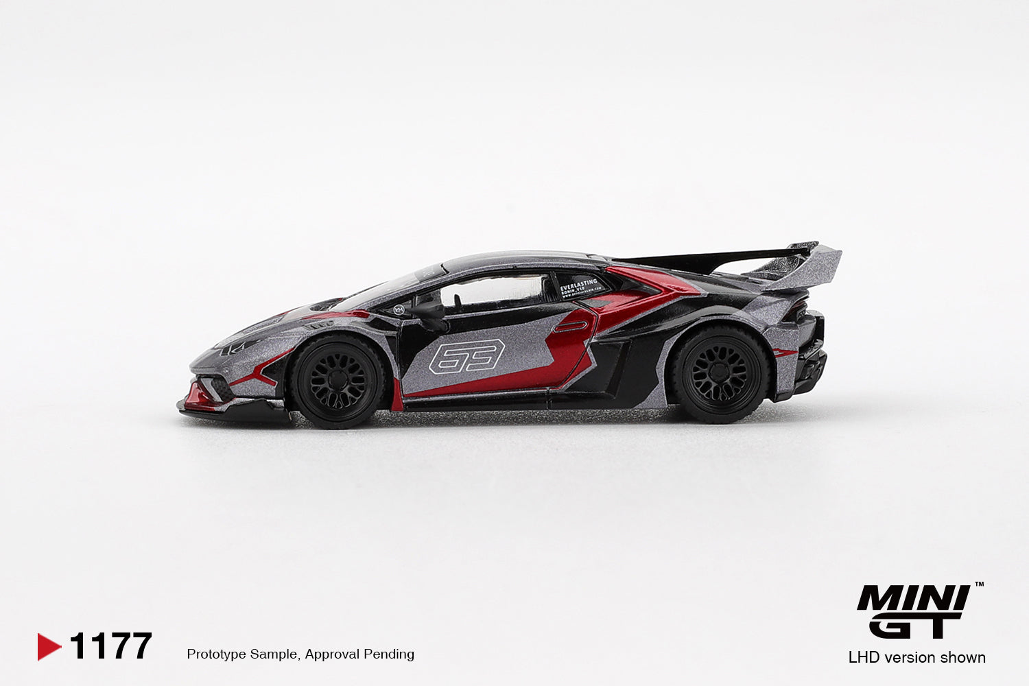 Mini GT LB★WORKS Lamborghini Huracán GT RONIN #1177 (BOX)