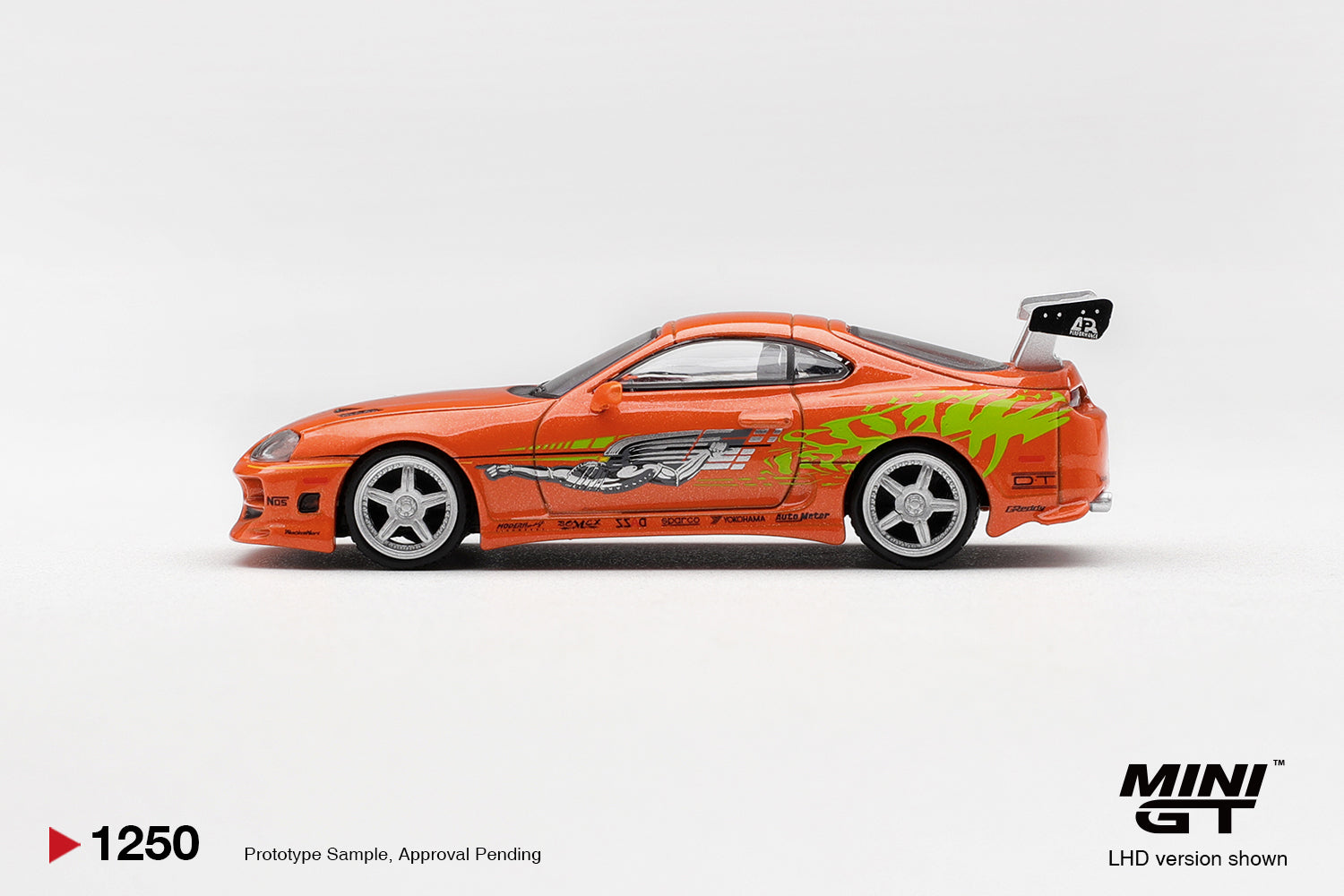 (Pre-Order) Mini GT TOYOTA SUPRA BOMEX  THE FAST AND THE FURIOUS  BRIAN OCONNER #1250 (BLISTER)