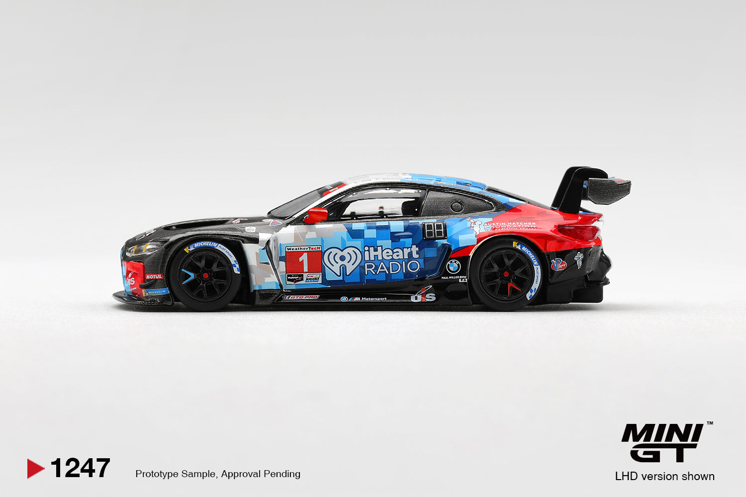 (Pre-Order) Mini GT PREORDER BMW M4 GT3 EVO 1 PAUL MILLER RACING 2025 IMSA DAYTONA 24 HRS #1247 (Box)