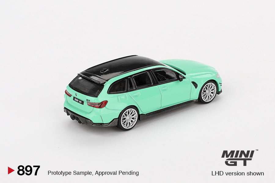 Mini Gt BMW M3 M Performance Touring Mint Green #897