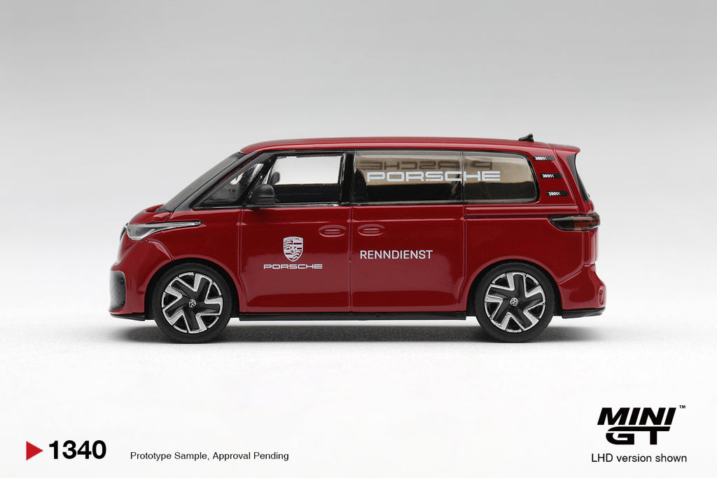 (Pre-Order) Mini GT VOLKSWAGEN IDBUZZ PORSCHE RENNDIENST #1340 (BOX)