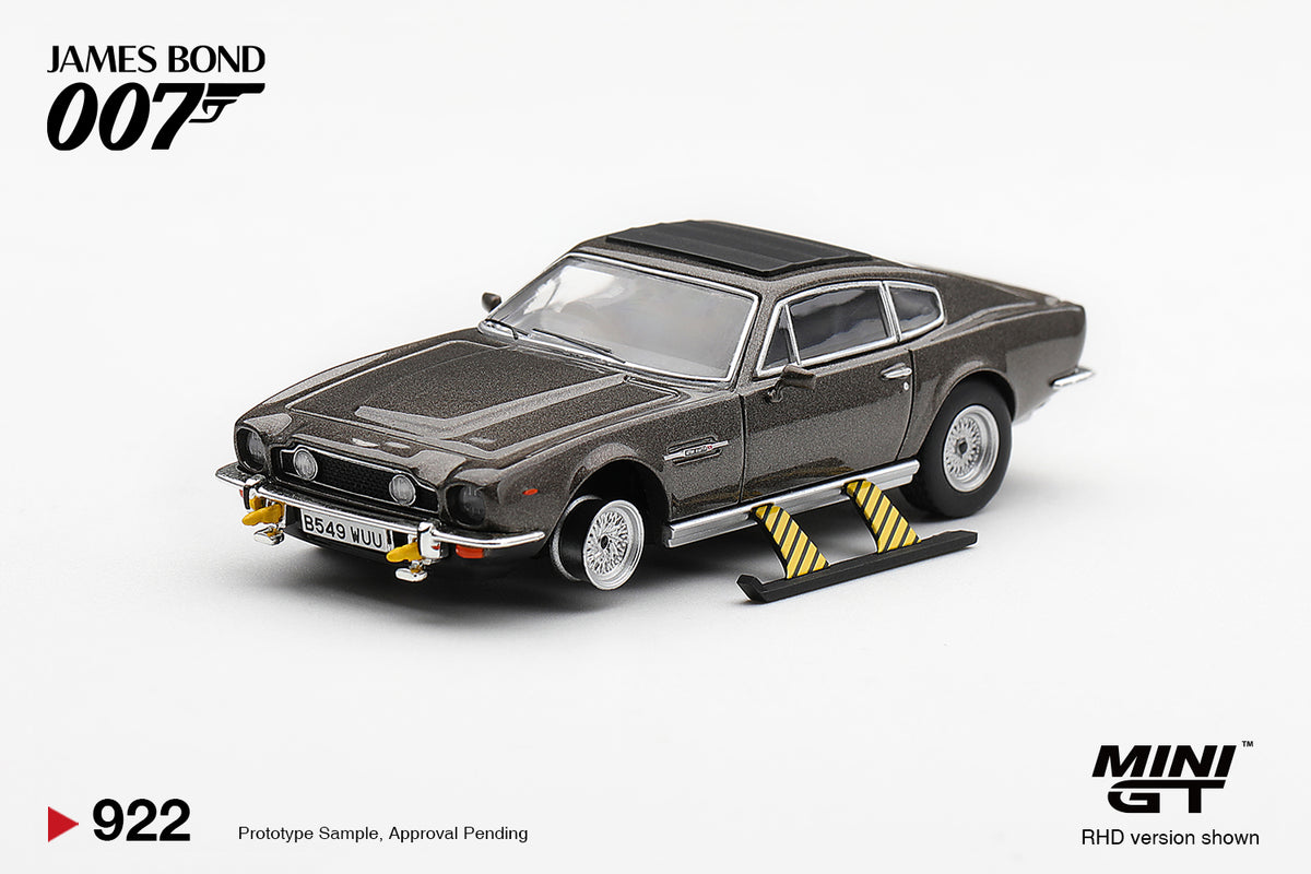 Mini GT Aston Martin V8 Vantage The Living Daylights weapons on  #922 - Pre-Order