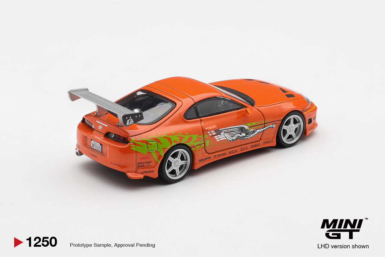 (Pre-Order) Mini GT TOYOTA SUPRA BOMEX  THE FAST AND THE FURIOUS  BRIAN OCONNER #1250 (BLISTER)