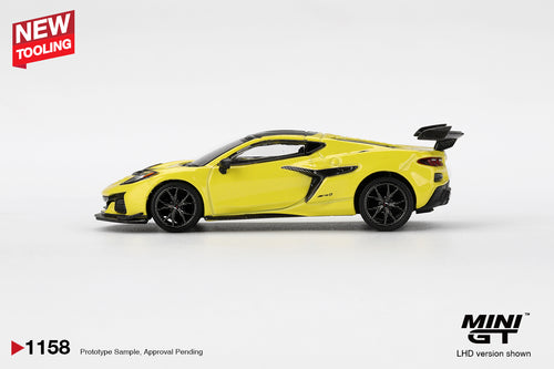 Mini GT Chevrolet Corvette ZR1 Accelerate Yellow #1158