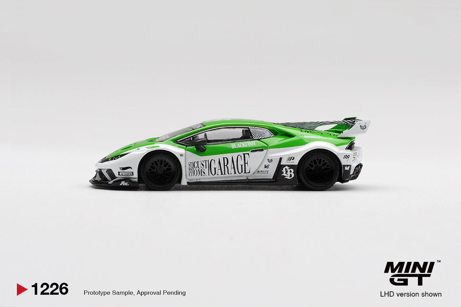 (Pre-Order) LB WORKS LAMBORGHINI HURACÁN GT STREET CUSTOMS #1226 (Box)