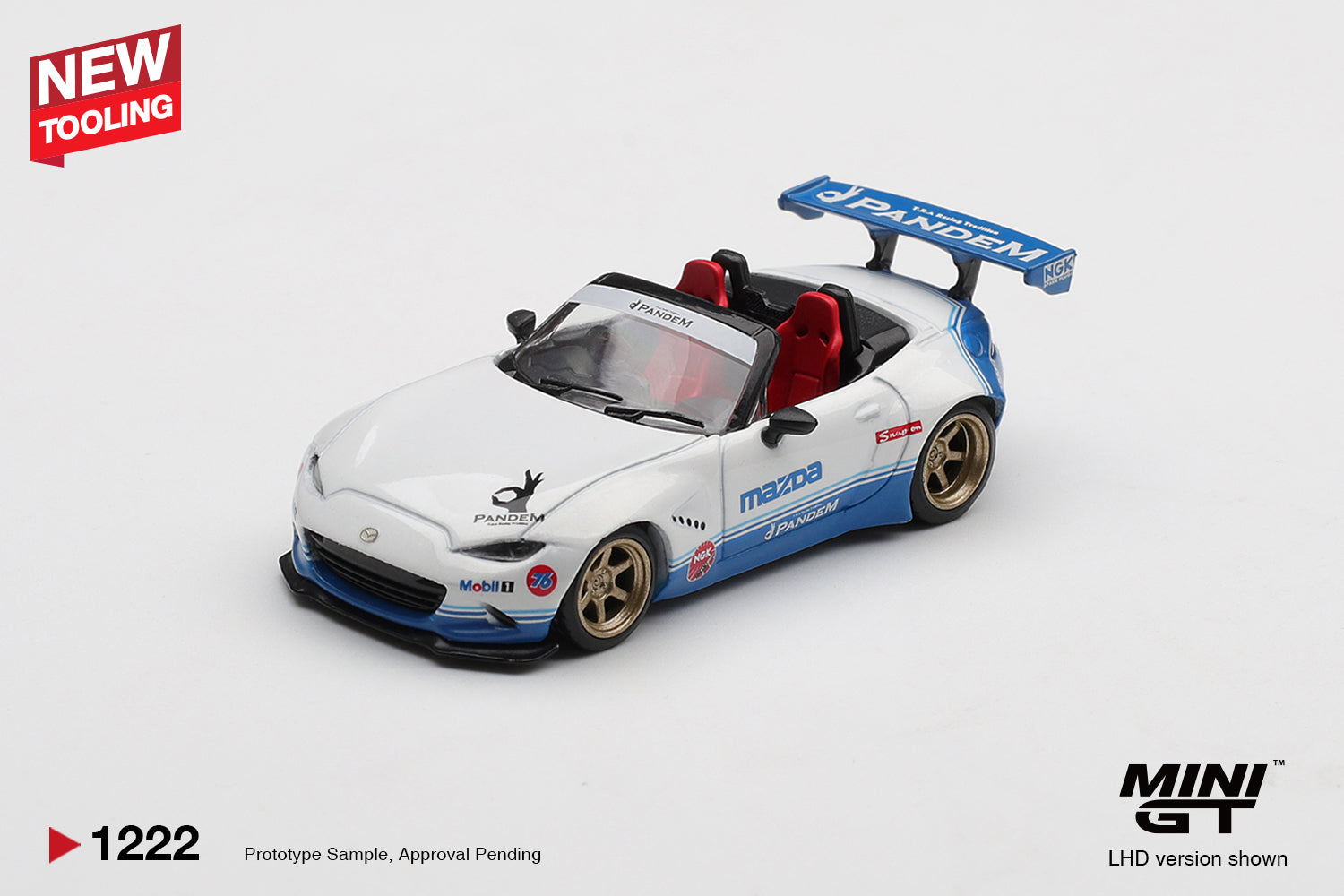 (Pre-Order) MAZDA MIATA MX5 ND PANDEM IMSA #1222 (Box)
