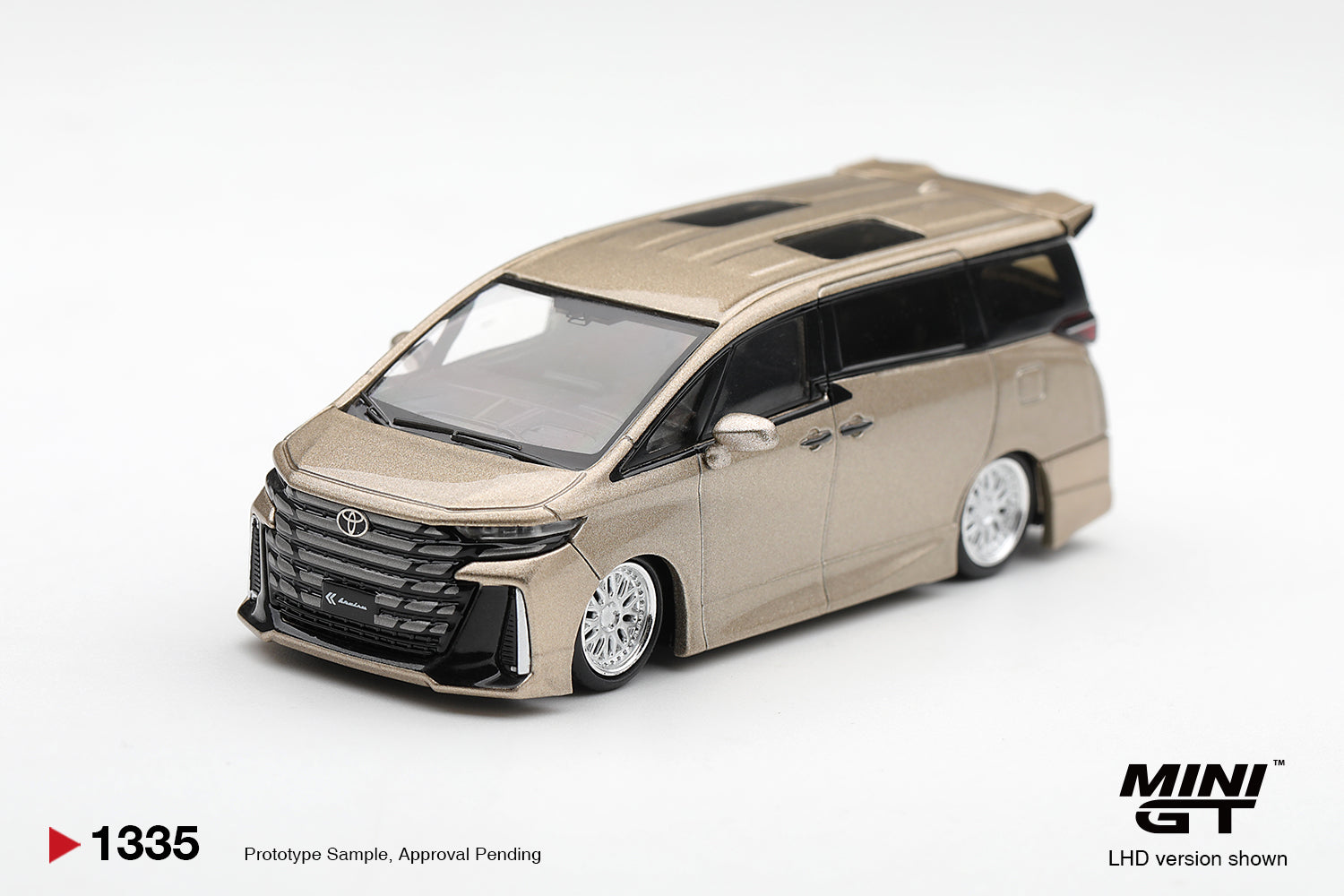 (Pre-Order) Mini GT TOYOTA VELLFIRE 40 KUHL GOLD METALLIC #1335 (BOX)