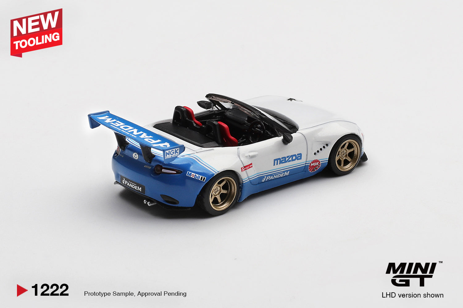 (Pre-Order) MAZDA MIATA MX5 ND PANDEM IMSA #1222 (Box)