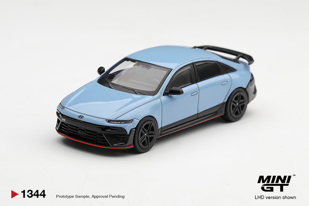 (Pre-Order) Mini GT HYUNDAI IONIQ 6 N PERFORMANCE BLUE PEARL #1344