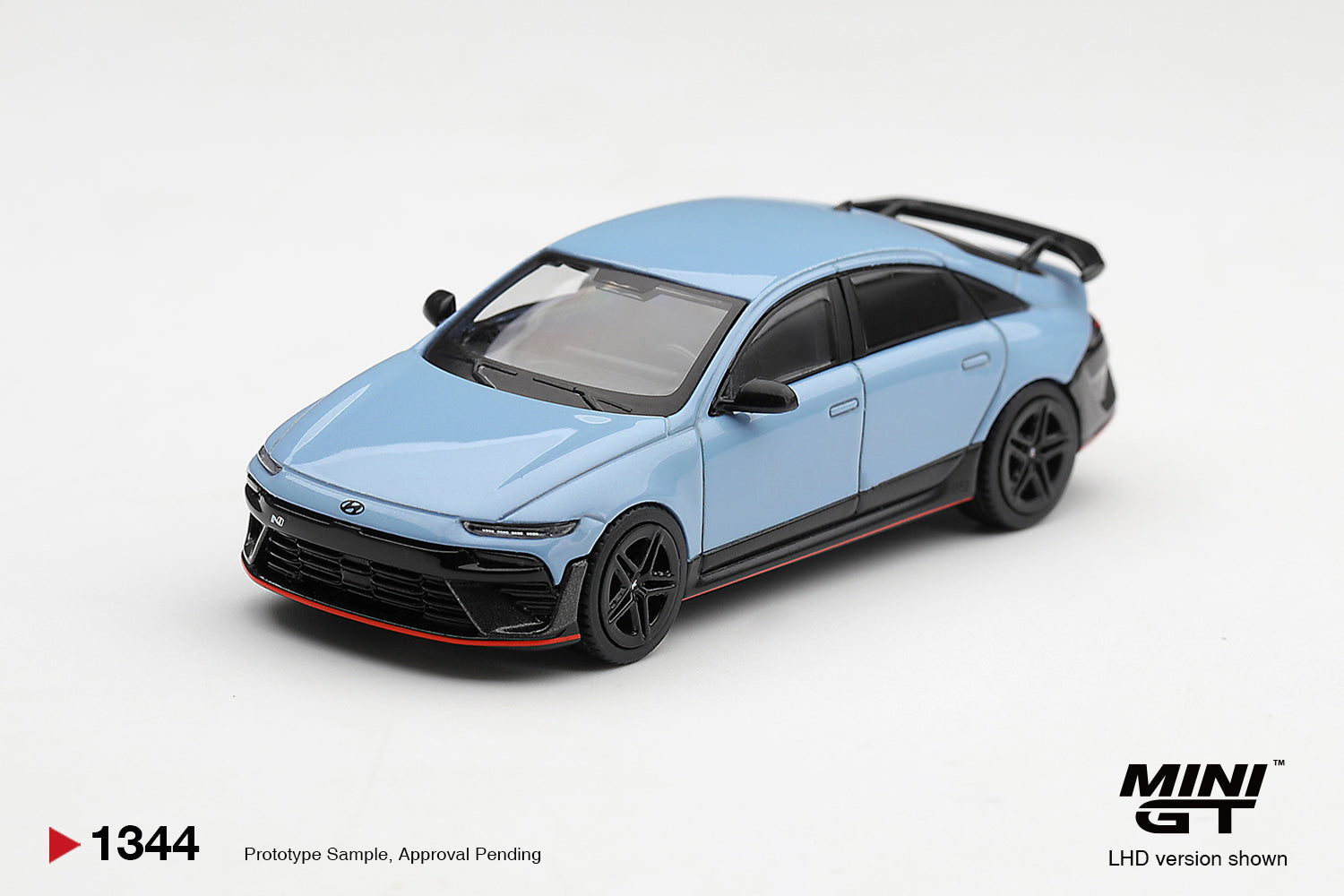(Pre-Order) Mini GT HYUNDAI IONIQ 6 N PERFORMANCE BLUE PEARL #1344