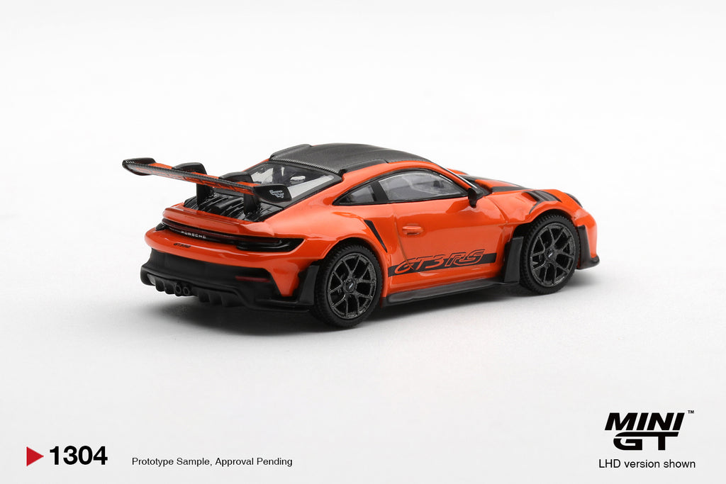 (Pre-Order) Mini GT PORSCHE 911 992 GT3 RS WEISSACH PACKAGE GULF ORANGE #1304 (BOX)