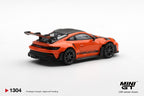 (Pre-Order) Mini GT PORSCHE 911 992 GT3 RS WEISSACH PACKAGE GULF ORANGE #1304 (BOX)