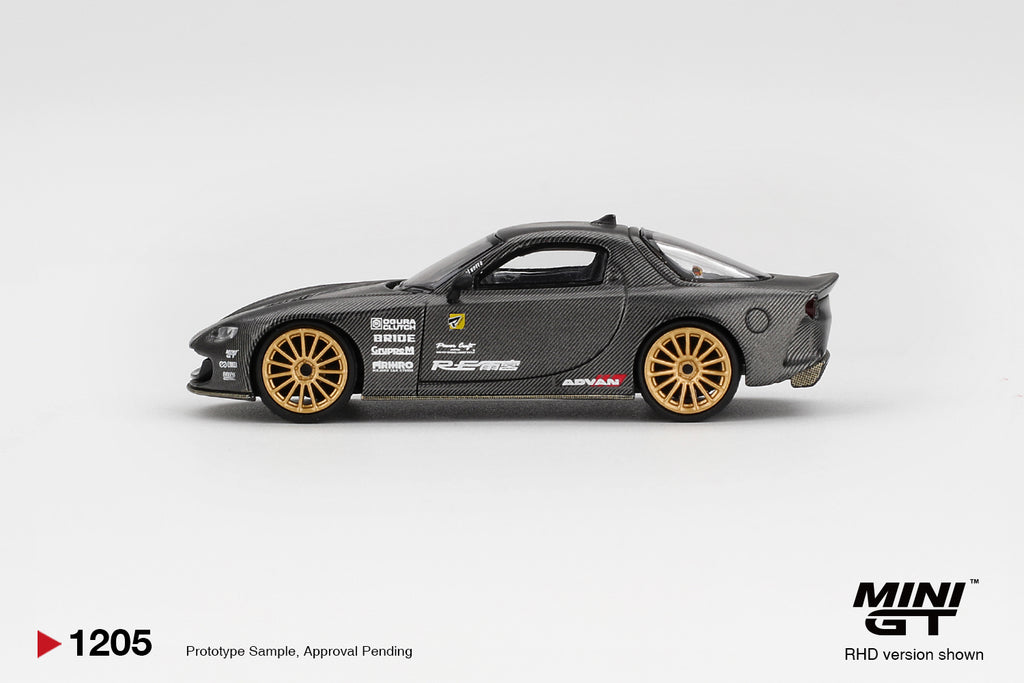 Mini GT MAZDA RX-7 RE-AMEMIYA MATSUKIYO KOKU 3 ROTOR NA-7 TAS 2025  #1205 (BOX)