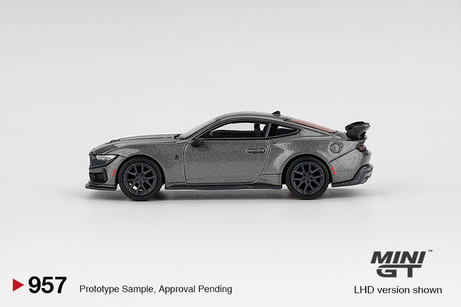 Mini GT Ford Mustang Dark Horse 2024 Carbonized Gray #957