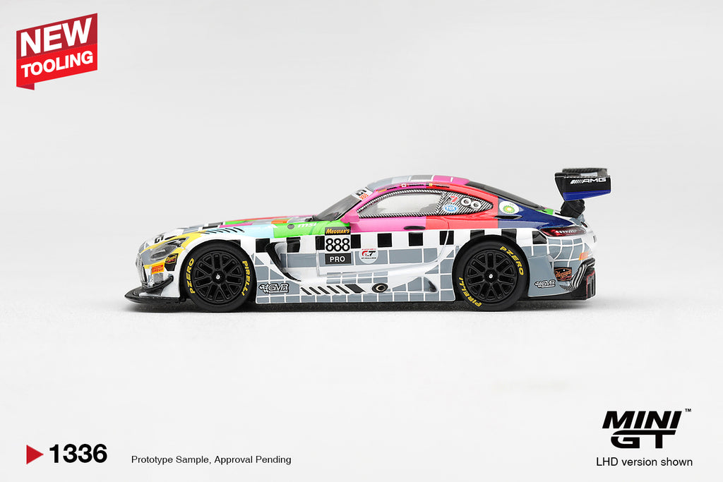 (Pre-Order) Mini GT Mercedes-AMG GT3 #888 Mercedes-AMG Team GMR Meguiar's Bathurst 12 Hour 2025 #1336 (BOX)