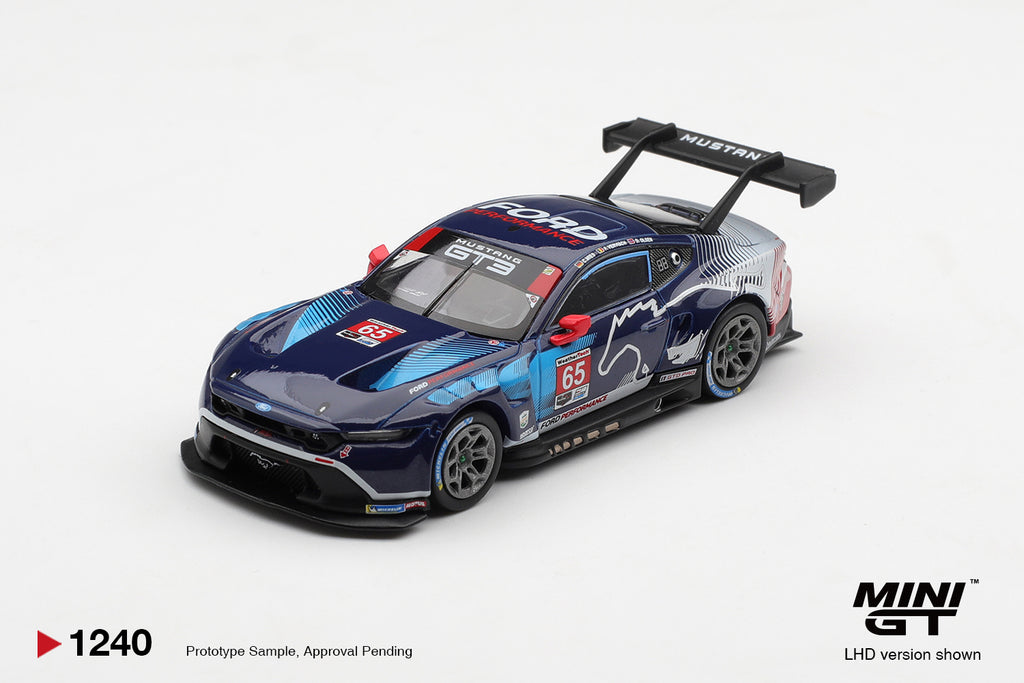 (Pre-Order) Mini GT FORD MUSTANG GT3 65 FORD MULTIMATIC MOTORSPORTS 2025 IMSA DA #1240 (BOX)