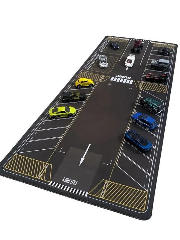 1/64 Diorama Parking mat [car meet edition] | notatoy